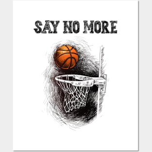 Say no more! Hoop wear! FRONT&BACK PRINT !!! Posters and Art